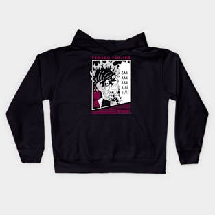 Tanjiro Manga Fanart Kids Hoodie